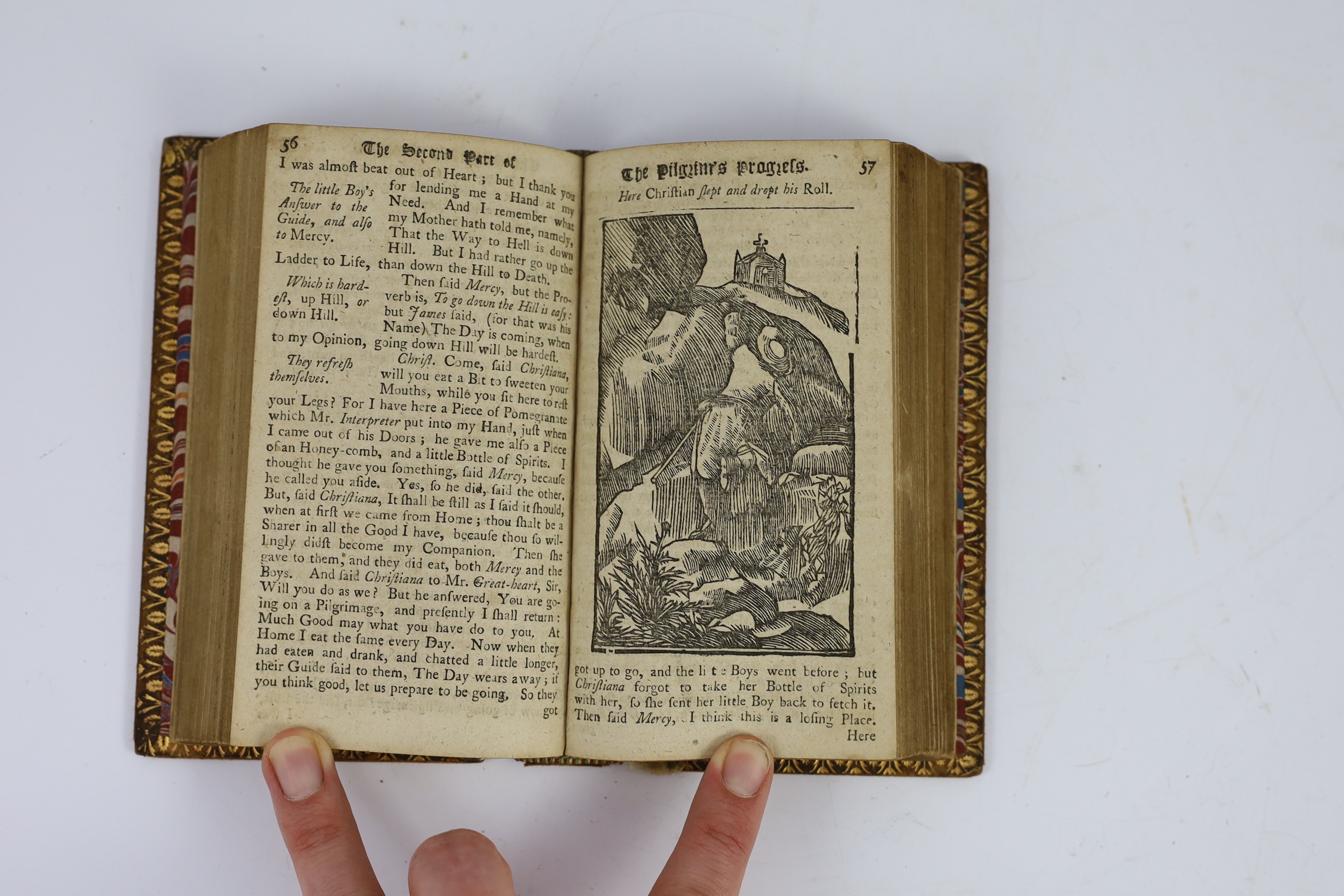 Bunyan, John - The Pilgrim's Progess from This World, to That which is to Come ... 3 Parts (& Life). 30th edition, with additions of new cuts ... 3 portrait frontispieces